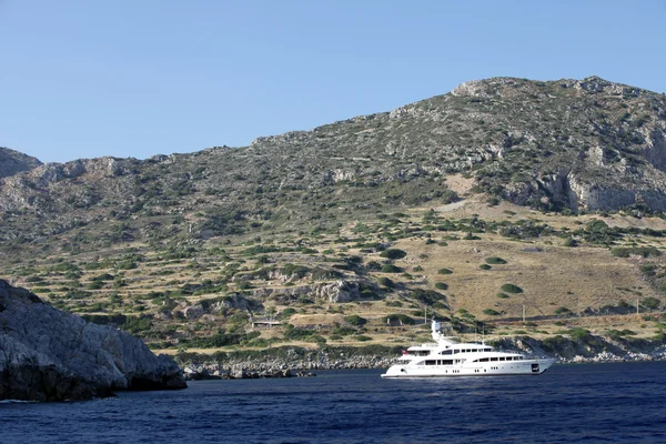 The rocky coast of Turkey south of Bodrum — Stock Photo, Image