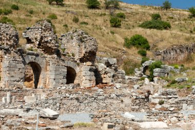 Harabeleri antik Yunan şehir Efes