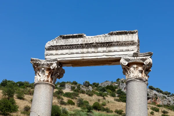 Rovine dell'antica città greca Efeso — Foto Stock