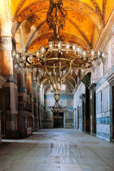 Interiör av hagia Sofia i istanbul. Turkiet — Stockfoto