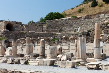 Harabeleri antik Yunan şehir Efes