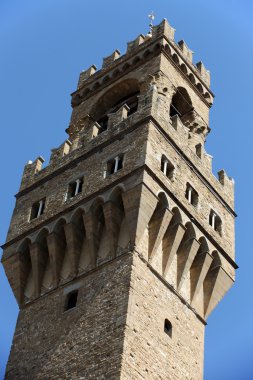 tatlı olarak palazzo vecchio's tower, Floransa, İtalya