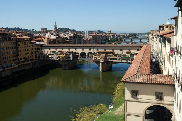 Ponte Vecchio, Florencia, Toscana, Italia — Foto de Stock