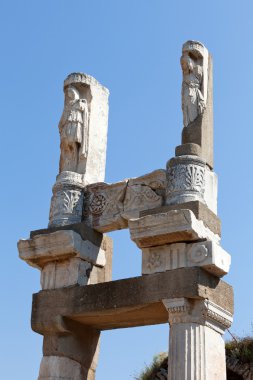 Harabeleri antik Yunan şehir Efes