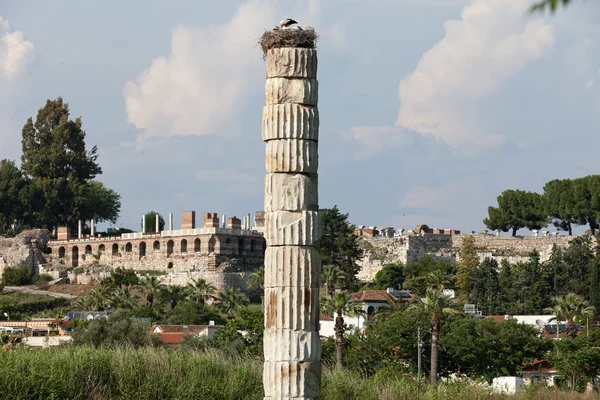 The Temple of Artemis, one of the Seven Wonders of the Ancient World — Stock Photo, Image