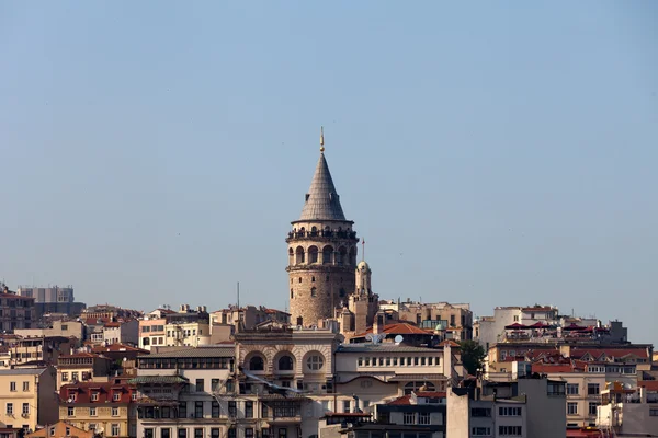 Galata Kulesi İstanbul Beyoğlu bölgesinde, Türkiye