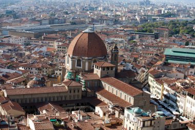 Floransa - san lorenzo üzerinde görüş dome Duomo