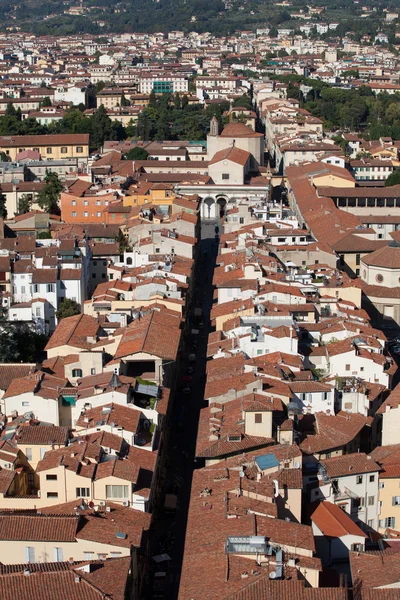 Florenz - der blick auf santissima annunziata vom dom — Stockfoto