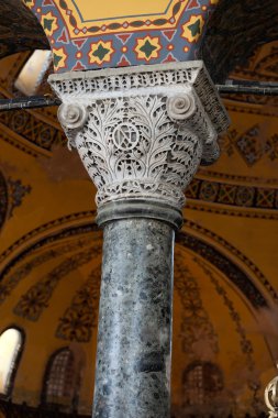 iç in Ayasofya istanbul'da Ayasofya. Türkiye