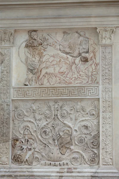 Roma - Ara Pacis, Altar da Paz Augusta — Fotografia de Stock