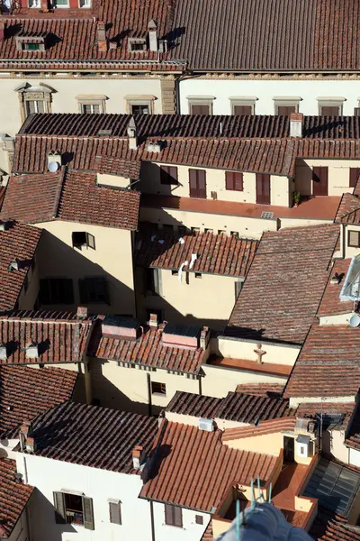 A vista sobre Florença a partir da cúpula Duomo — Fotografia de Stock