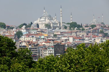 İstanbul - Topkapı Sarayı panoramik manzarası
