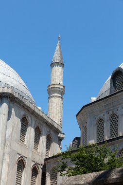 İstanbul - Minare Ayasofya biri sophia. Türkiye