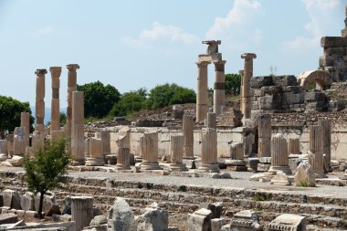 Harabeleri antik Yunan şehir Efes
