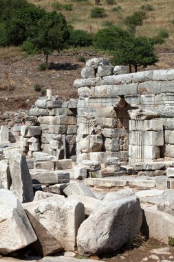 Harabeleri antik Yunan şehir Efes