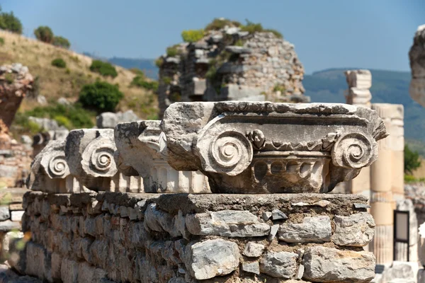 Harabeleri antik Yunan şehir Efes — Stok fotoğraf