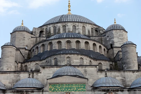 伊斯坦布尔-苏丹艾哈迈德清真寺 — 图库照片