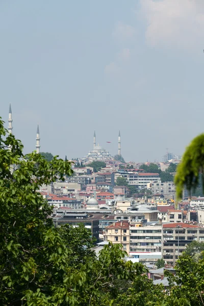 Istanbul - der panoramablick vom palast topkapi — Stockfoto