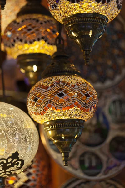 Traditional Vintage Turkish Lamp — Stock Photo, Image