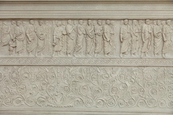 Řím - ara pacis, oltář míru čemu — Stock fotografie