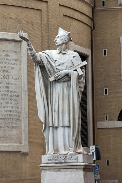 Roma Chiesa dei Santi Ambrogio e Carlo al Corso — Foto Stock