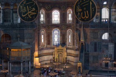 iç in Ayasofya istanbul'da Ayasofya. Türkiye
