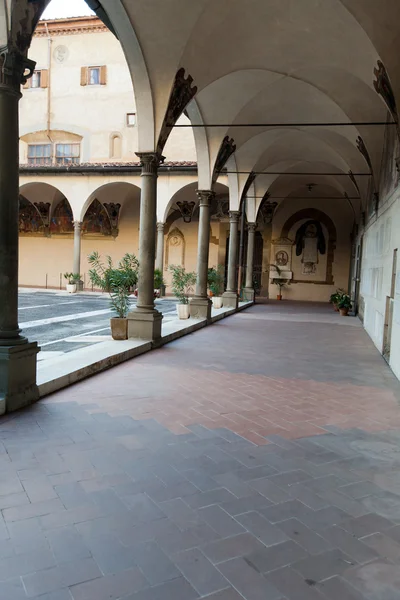 Bazylika santissima annunziata we Florencji. Włochy — Zdjęcie stockowe