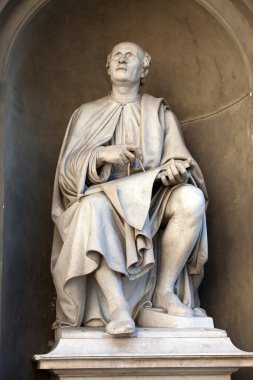 ünlü mimar bruneleschi - Floransa heykeli.