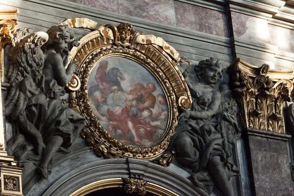 Βασιλική santissima annunziata στη Φλωρεντία. Ιταλία — Φωτογραφία Αρχείου