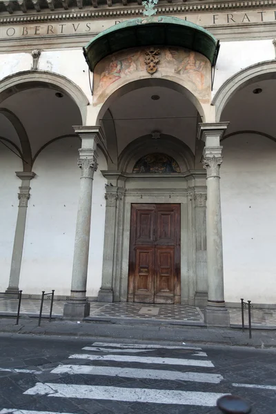 Basilica of Santissima Annunziata in Florence . Italy — Stock Photo, Image
