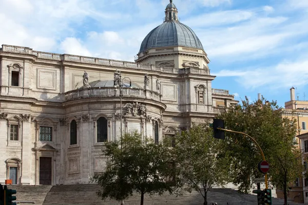 Basilica di santa maria Maggiore-kyrkan i Rom — Stockfoto