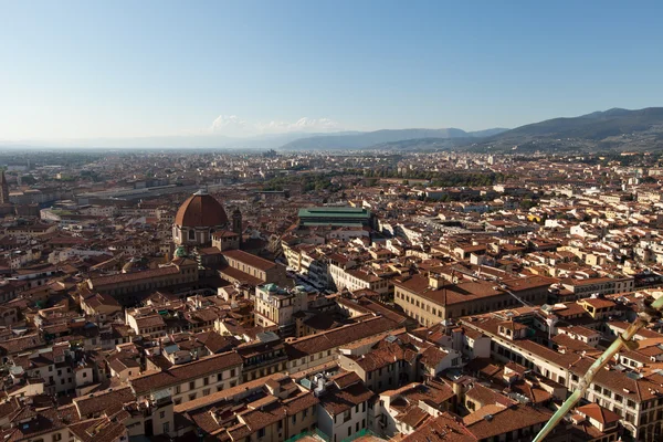 The view on Florence from the dome Duomo — Stock Photo, Image