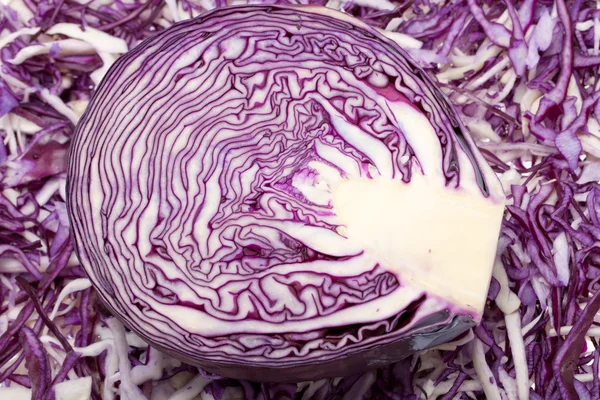 White and Red Cabbage