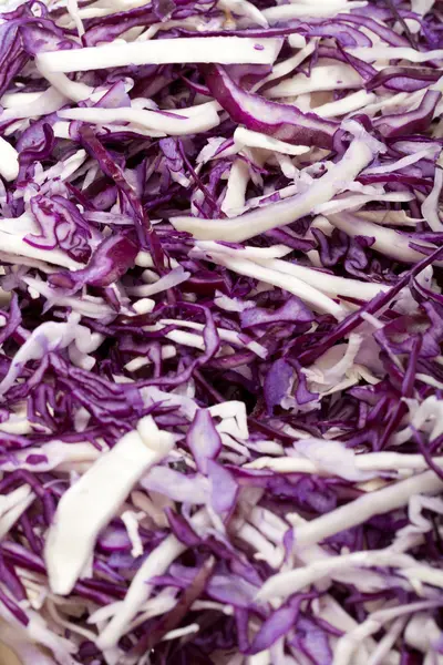 White and Red Cabbage — Stock Photo, Image