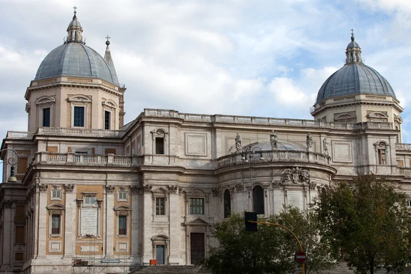 Basilica di santa maria Maggiore-kyrkan i Rom — Stockfoto