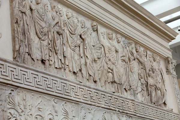 Řím - ara pacis, oltář míru čemu — Stock fotografie