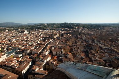 kubbe Duomo görünüm-Floransa üzerinde