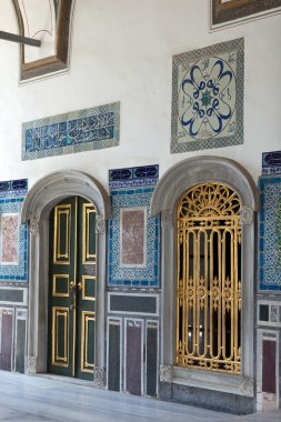 Türkiye 'nin İstanbul kentindeki Topkapı Sarayı