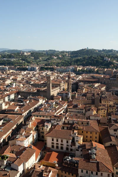 Blick auf Florenz vom Dom aus — Stockfoto