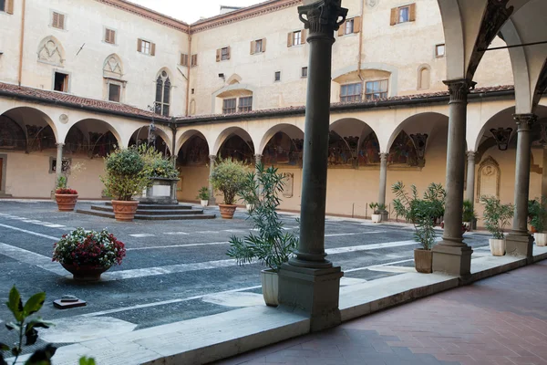 Basilica della Santissima Annunziata a Firenze. Italia — Foto Stock