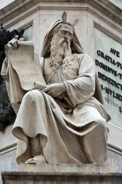 prophetl Musa heykeli, Roma, İtalya.