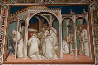 Floransa kiliseden - san miniato al monte fresco