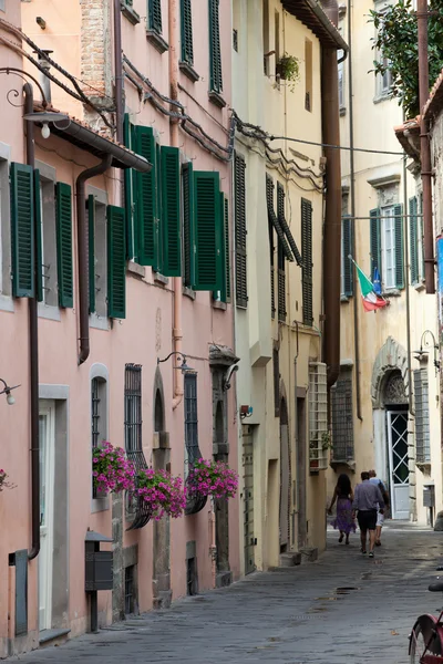 Morning in the Tuscan town — Stock Photo, Image