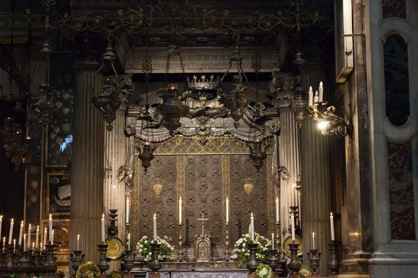 Bazilika santissima annunziata ve Florencii. Itálie — Stock fotografie