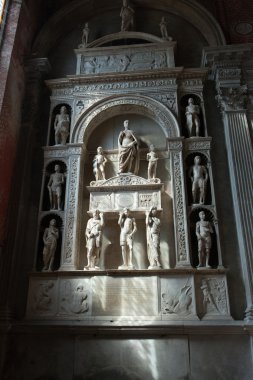 Ortaçağ ve Rönesans duvar mezarları santi giovanni e Paolo, Venedik