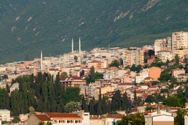 Cami ve çok sayıda ev, bursa, Türkiye