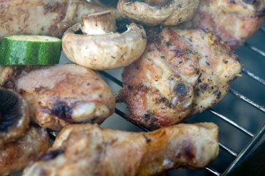 Izgarada leziz et ızgarası.