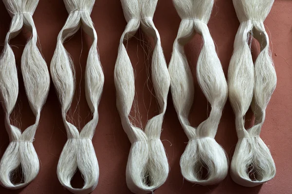手作り生絹糸 — ストック写真
