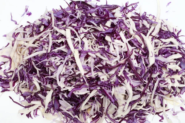 White and Red Cabbage — Stock Photo, Image