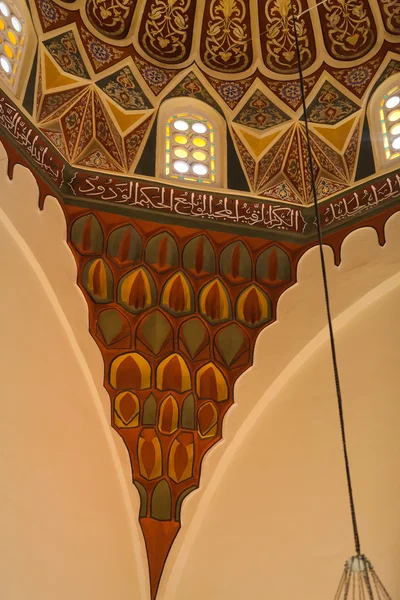 Une vue intérieure de la mosquée verte. Bursa, Turquie — Photo